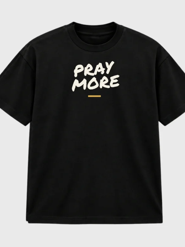 Still Standing black T-shirt front